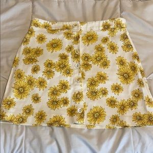 Forever 21 Flower Skirt